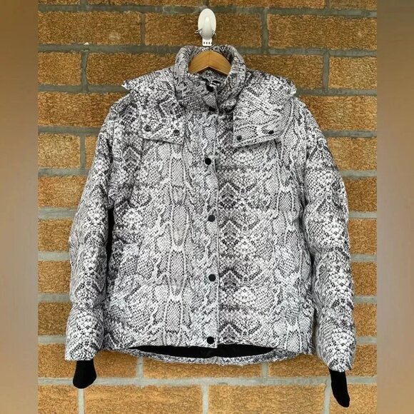 Varley Highland Puff Jacket Contrast Snake XS - Picture 10 of 16